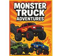 Monster Truck Adventure Coloring Book