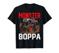 Monster Truck Boppa Family Matching Offroad Barro Camiseta