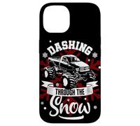 Monster Truck Christmas V8 Motor Muscle Car Pickup Fan Carcasa para iPhone 14