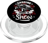 Monster Truck Christmas V8 Motor Muscle Car Pickup Fan PopSockets PopGrip para MagSafe