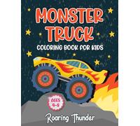 Monster Truck Coloring Book for Kids