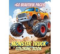 Monster Truck Coloring book for Kids: Over 50 Motocross Coloring Pages for Kids Ages 4-8