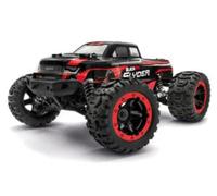 Monster Truck Control remoto 4WD Blackzon Slyder Rojo 1/16 RTR - Niños 7-11 Años