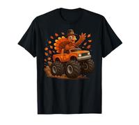 Monster Truck Funny Thanksgiving Turquía Camiseta