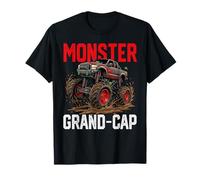 Monster Truck Grand-Cap - Barro Todoterreno a Juego Familiar Camiseta