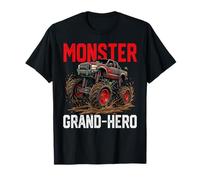 Monster Truck Grand-Hero - Barro Todoterreno a Juego Familiar Camiseta