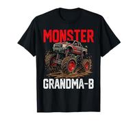 Monster Truck Grandma-B Family Matching Offroad Mud Racing Camiseta