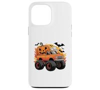 Monster Truck Halloween Calabaza Fantasma Diseño Gráfico Regalo Carcasa para iPhone 13 Pro Max