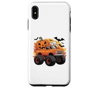 Monster Truck Halloween Calabaza Fantasma Diseño Gráfico Regalo Carcasa para iPhone XS Max