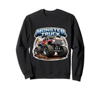 Monster Truck Lover Entusiasta Hombres Niños Neumáticos Grandes Cool Sudadera