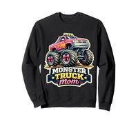 Monster Truck Mamá Día de la Madre Mamá Niño Hijo Hija Mamá Sudadera