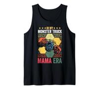Monster Truck Mama Era Funny Mom Mamá Cumpleaños Día de la Camiseta sin Mangas