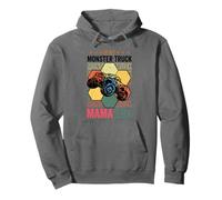 Monster Truck Mama Era Funny Mom Mamá Cumpleaños Día de la Sudadera con Capucha