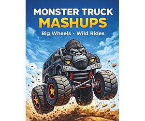 Monster Truck Mashups: Big Wheels · Wild Rides -A Coloring Book for Ages 4-10