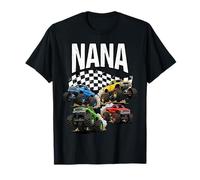 Monster Truck Nana Women Birthday Family Crew Matching Camiseta