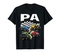 Monster Truck pa Grandpa Men Birthday Family Crew Matching Camiseta