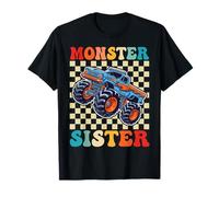 Monster Truck Sister Family, Pareja de Amantes de Monster Truck Camiseta