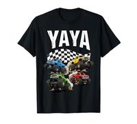 Monster Truck yaya Women Birthday Family Crew Matching Camiseta