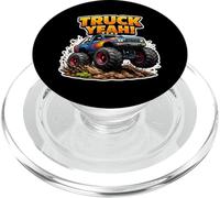 Monster Truck Yeah Funny Pun Wordplay Fan Lover Evento Cita PopSockets PopGrip para MagSafe