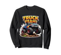 Monster Truck Yeah Funny Pun Wordplay Fan Lover Evento Cita Sudadera