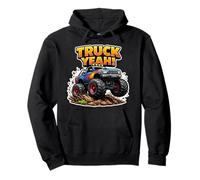 Monster Truck Yeah Funny Pun Wordplay Fan Lover Evento Cita Sudadera con Capucha