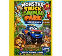 Monster Trucks Animal Park Colouring book