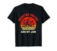 Monster Trucks Are My Jam Funny Boys Niño 5T 4T 3T Camiseta