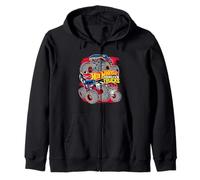 Monster Trucks de Hot Wheels - Mash Up Mayhem Sudadera con Capucha