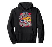 Monster Trucks de Hot Wheels - Mash Up Mayhem Sudadera con Capucha