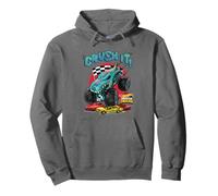 Monster Trucks de Hot Wheels - Mega Wrex Sudadera con Capucha