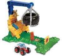 Monster Trucks Playset Arena Smasher Rinomite Hot Wheels HTP18