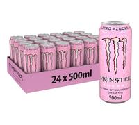 Monster Ultra Strawberry, Pack 24 latas de 500 ml