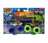 Monster Vagones 1:64 Demolición Dobles Piran-Ahhh Vs Botín Y 'All Niños De Toys