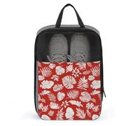 Monstera Banana - Bolsa roja para zapatos de viaje, uso diario, antipolvo, bolsa de almacenamiento para zapatos de golf