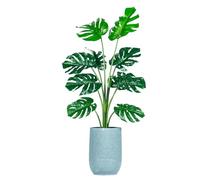 Monstera Deliciosa Artificial, Una Planta Artificial For Exteriores, Fácil De Cuidar, Adecuada For Salas De Estar, Dormitorios, Casas De Campo, Oficinas Y Aulas(120cm/47in,Style A)