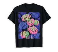 Monstera Deliciosa Plant Lover Lady Daddy Botanical Camiseta