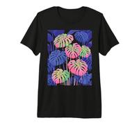 Monstera Deliciosa Plant Lover Lady Daddy Botanical Camiseta Premium