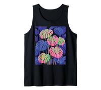 Monstera Deliciosa Plant Lover Lady Daddy Botanical Camiseta sin Mangas