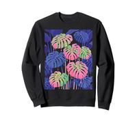 Monstera Deliciosa Plant Lover Lady Daddy Botanical Sudadera