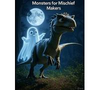 Monsters for mischief makers: A spooky-fun coloring book packed with dinosaur's and monsters.