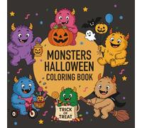 Monsters Halloween Coloring Book