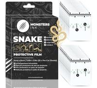 Monsters Ink Snake Skin Film de Protección Transparente y Transpirable Para Piel Tatuada, Parches Tatuajes Curar (15cm x 10cm (25 x Sheets))