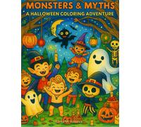 Monsters & Myths: A Halloween Coloring Adventure