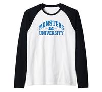 Monsters University Logo Camiseta Manga Raglan