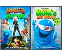 Monsters vs. Aliens / Bob's Big Break 3D [Reino Unido] [DVD]
