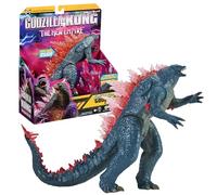 MonsterVerse - Figura Battle Roar Godzilla Evolved basada en la película de Godzilla vs Kong, Botón en la Espalda para Activar Sonido, Figura Detallada de 18 cm, +3 años, Famosa (MN305100)