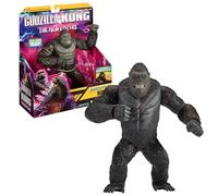 MonsterVerse - Figura Battle Roar Kong basada en la película de Godzilla vs Kong, Botón en la Espalda para Activar Sonido, Figura Detallada de 18 cm, +3 años, Famosa (MN305300)