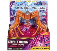 MonsterVerse Figura de acción Titanus Scylla de 15 cm - Titanio Inspirado en la película con articulaciones - Embalaje Godzilla King of The Monsters - A Partir de 4 años