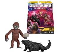 MonsterVerse - Figura de Suko y Titanus Doug de la película Godzilla y Kong para coleccionar, Mide 8 centímetros de Altura, coleccionables, para niños y niñas Desde 4 años (MN303700)