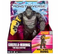 MonsterVerse - Godzilla x Kong, Figura Gigante articulada de 28 cm, con Sonido y función de Ataque, Modelo Kong, para niños a Partir de 4 años, MN3201